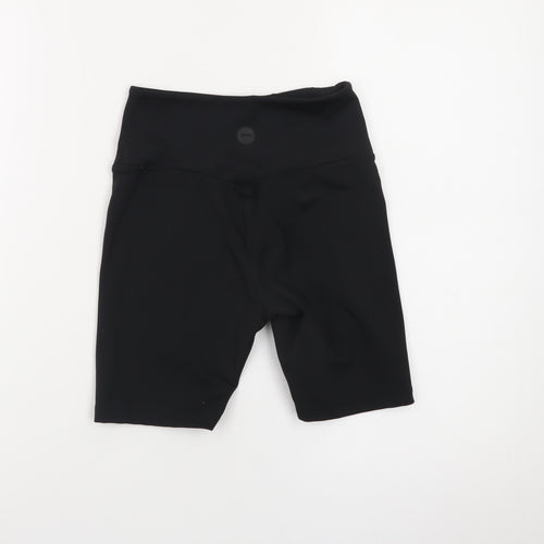 Slazenger Women's Black Biker Activewear Shorts Size 6