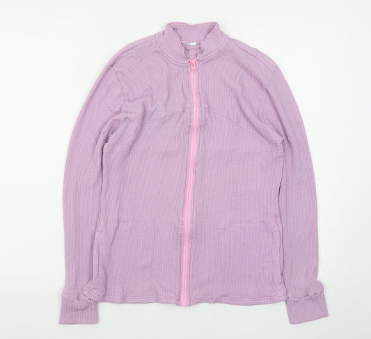 Bluebeach Women’s Pink Full Zip Lightweight Jacket Size M