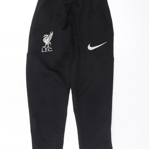 Nike Boys Black L.F.C. Football Jogger Trousers Size 10 Years