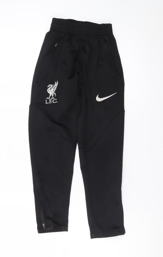 Nike Boys Black L.F.C. Football Jogger Trousers Size 10 Years