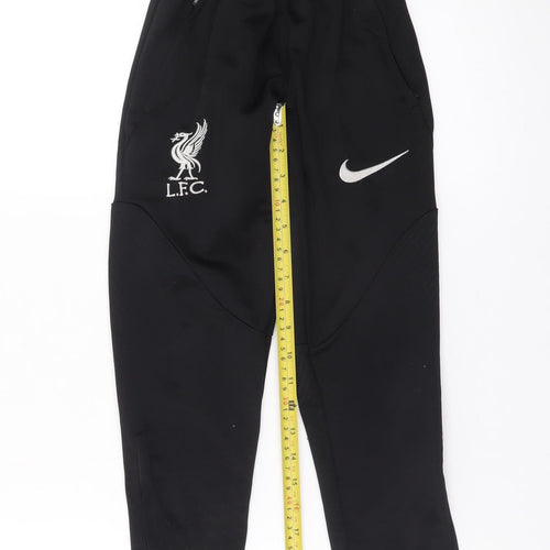 Nike Boys Black L.F.C. Football Jogger Trousers Size 10 Years