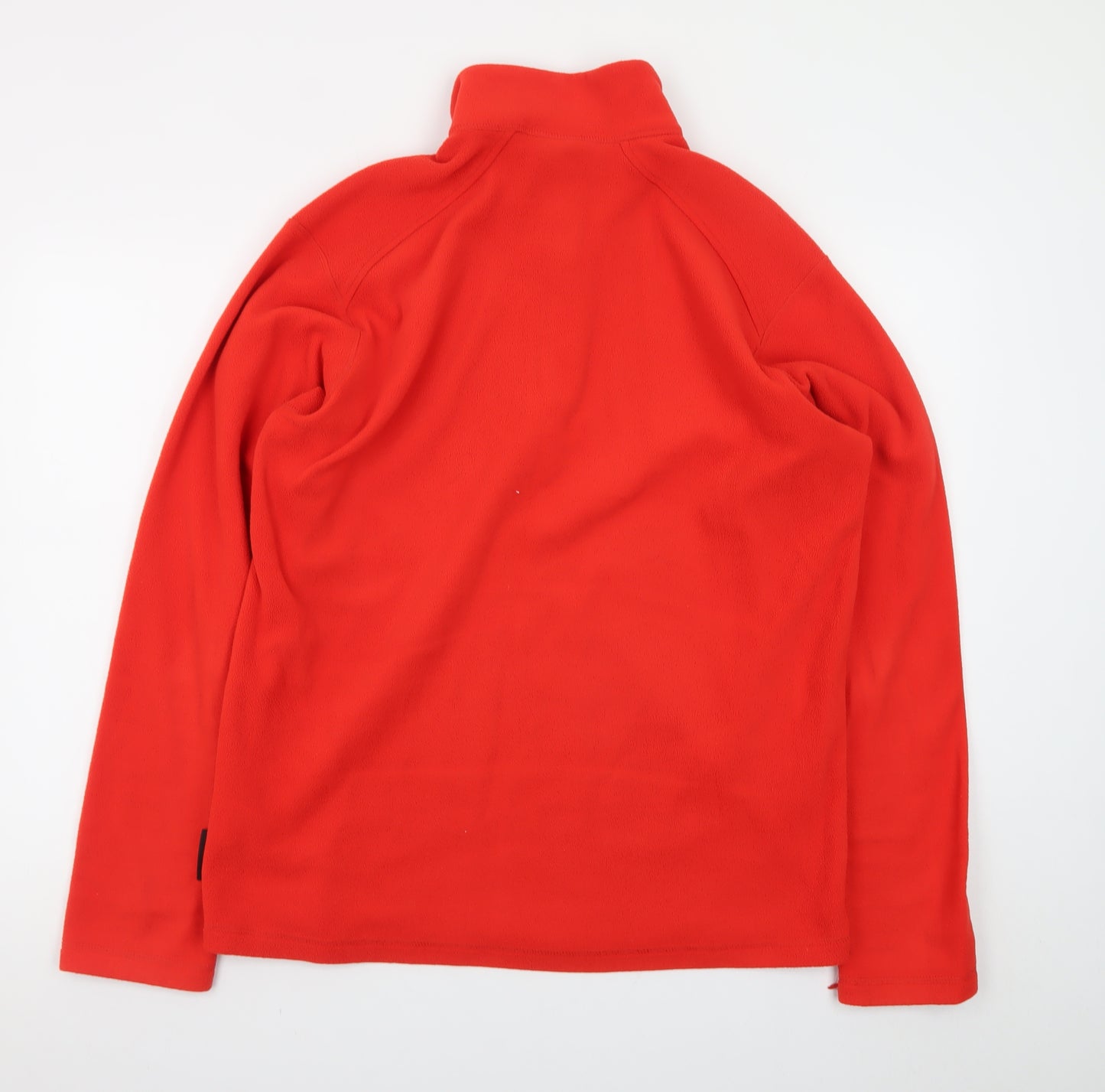 Helly Hansen Women's Red 1/2 Zip Fleece Pullover Sweatshirt Size L