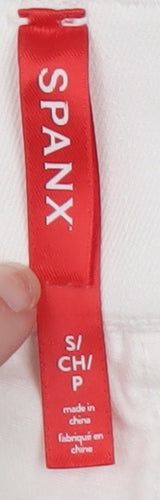 Spanx Women White Skinny Jeans Size S Slim Fit Stretch Denim