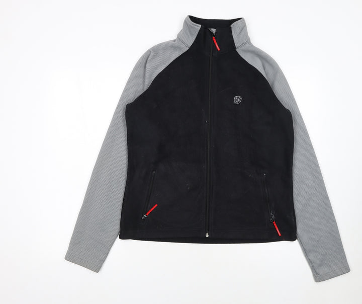 Columbia Women's Black Soft Shell Fleece Jacket Size L