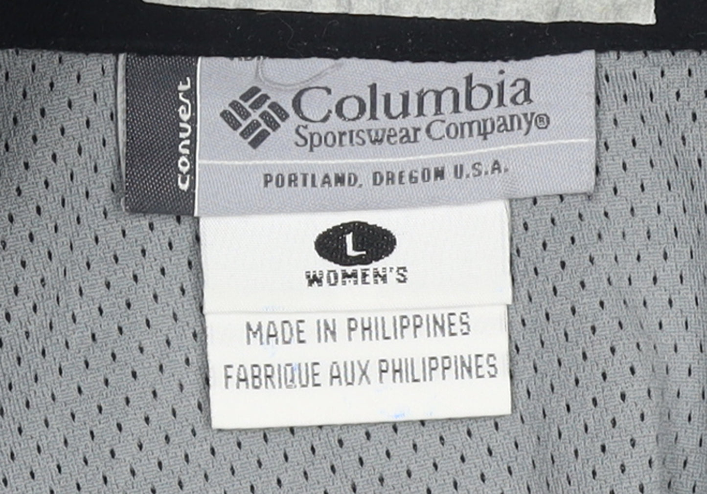 Columbia Women's Black Soft Shell Fleece Jacket Size L