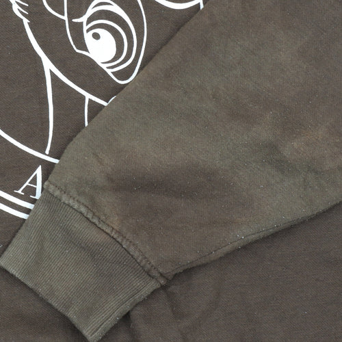Disney Women’s Brown Bambi Sweatshirt 2XL Pullover Cotton Blend