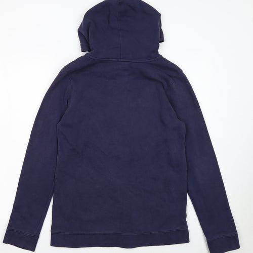 Under Armour Boys Navy Hoodie YXL ColdGear Loose Fit Pullover Sweatshirt