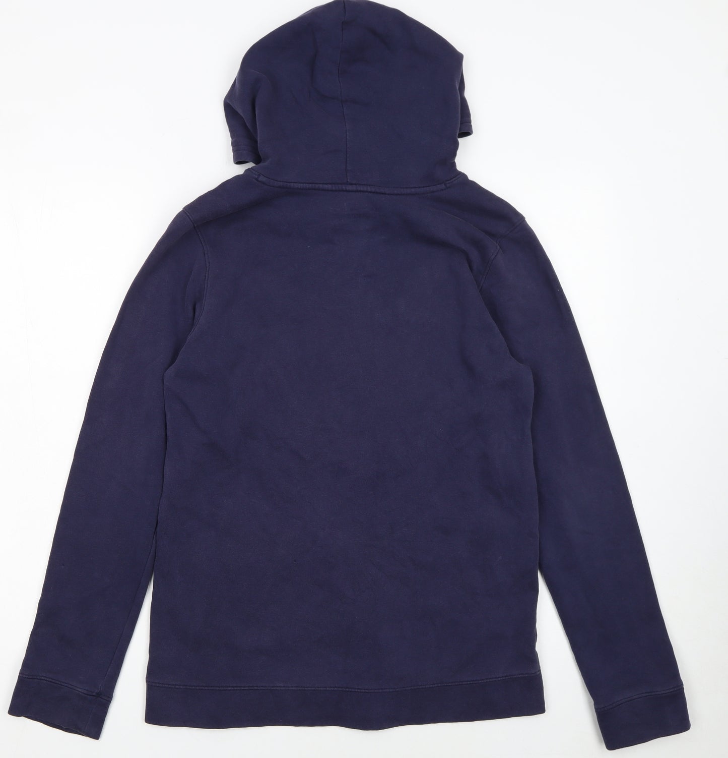 Under Armour Boys Navy Hoodie YXL ColdGear Loose Fit Pullover Sweatshirt