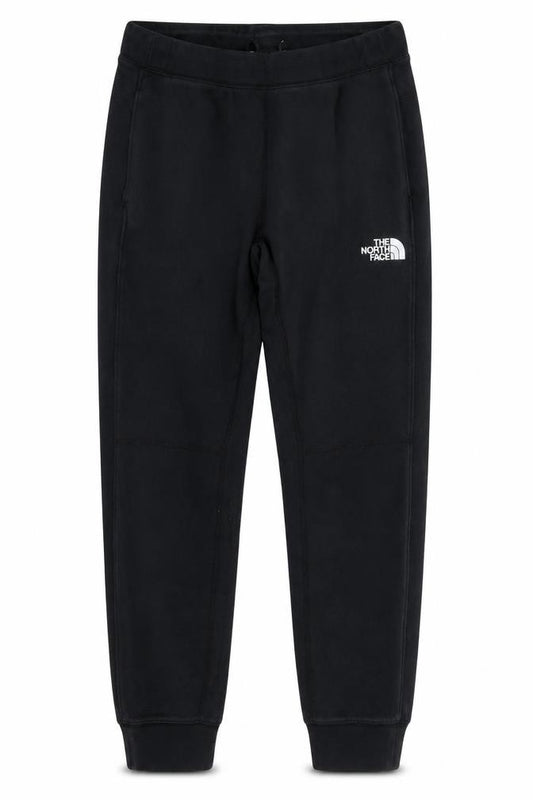 The North Face Boys Black L Jogger Sweatpants Elastic Waist Fleece