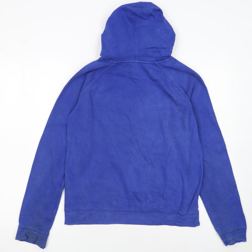 Under Armour Boys Blue XL Pullover Hoodie Fleece ColdGear Sportswear