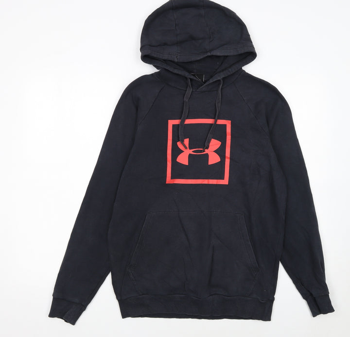 Under Armour Mens Black Pullover Hoodie S Sports Fleece