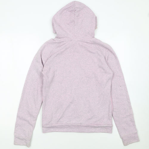 Puma Women's Pink Pullover Hoodie Small Cotton Blend