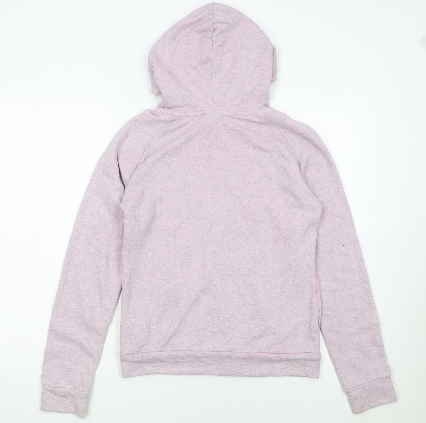 Puma Women's Pink Pullover Hoodie Small Cotton Blend