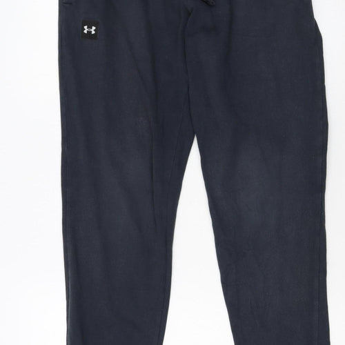 Under Armour Men's Black Jogger Sweatpants Size S Relaxed Fit