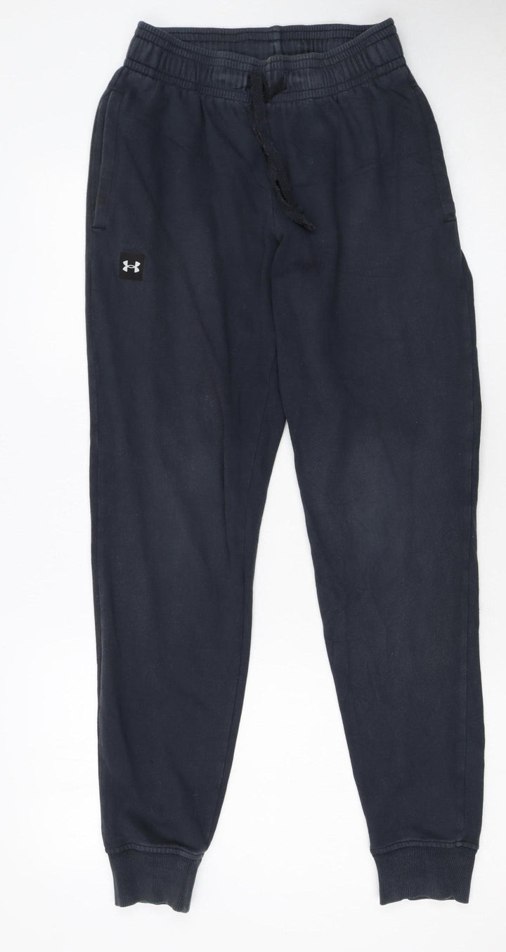 Under Armour Men's Black Jogger Sweatpants Size S Relaxed Fit