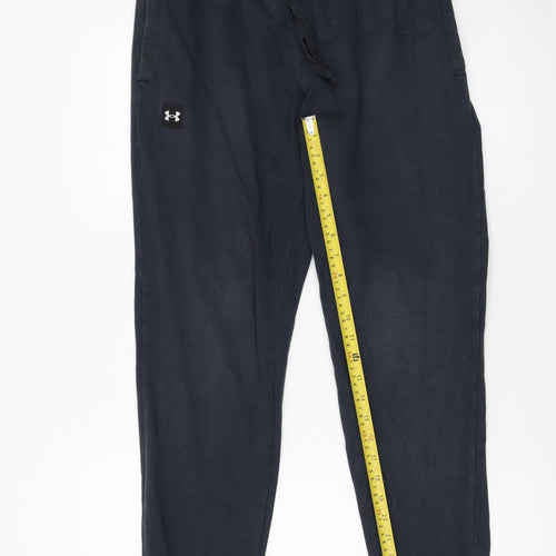 Under Armour Men's Black Jogger Sweatpants Size S Relaxed Fit