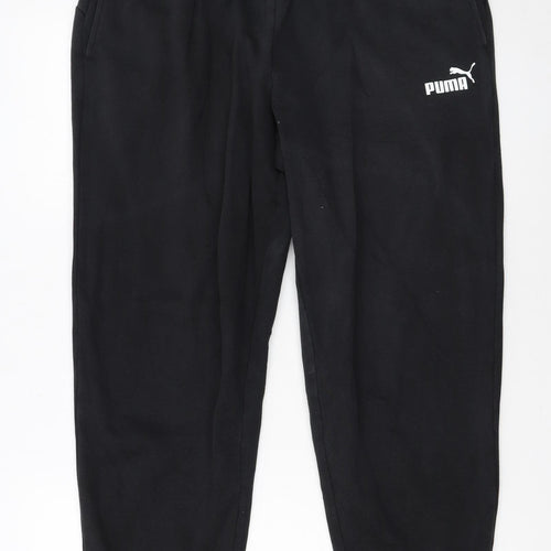 Puma Men Black Jogger Sweatpants M Casual Sportswear