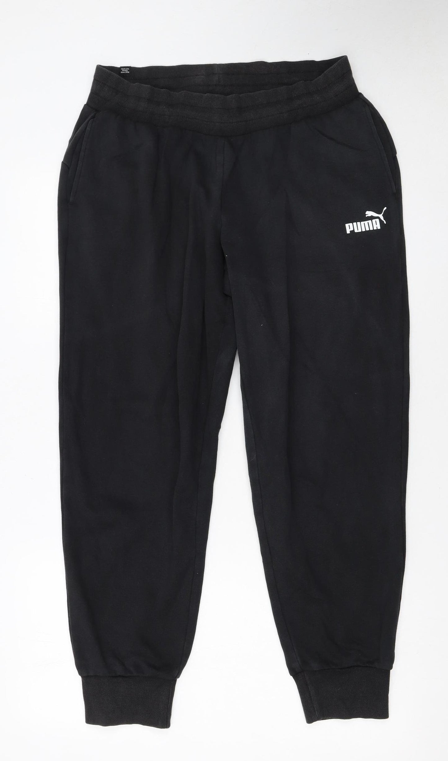 Puma Men Black Jogger Sweatpants M Casual Sportswear