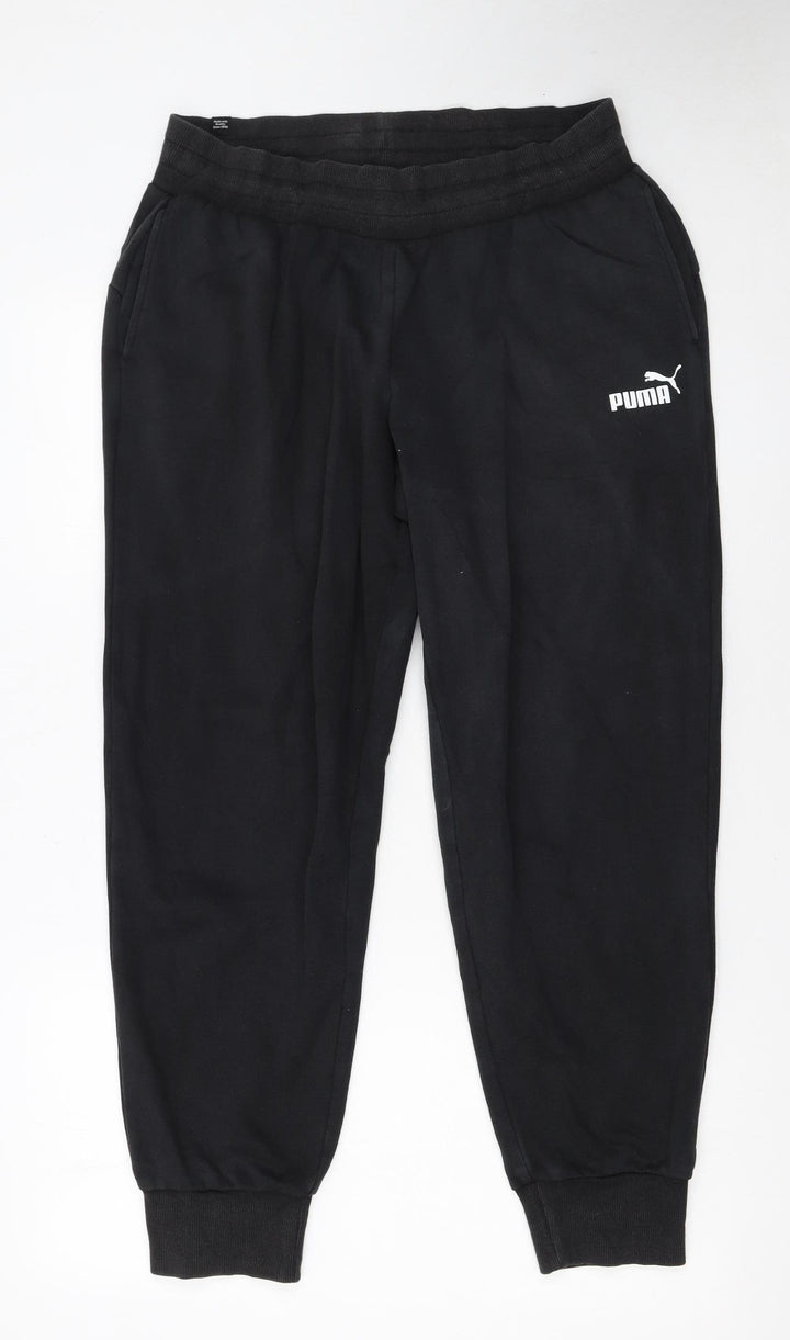 Puma Men Black Jogger Sweatpants M Casual Sportswear