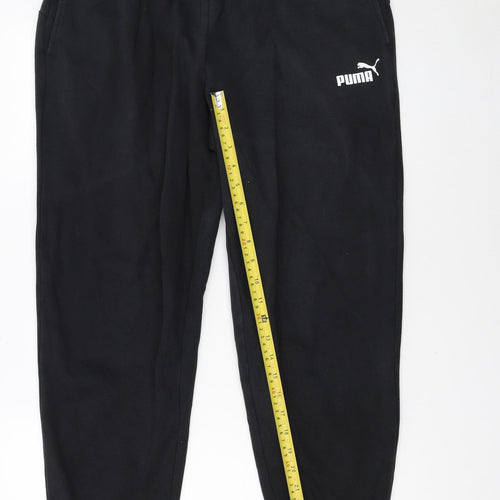 Puma Men Black Jogger Sweatpants M Casual Sportswear