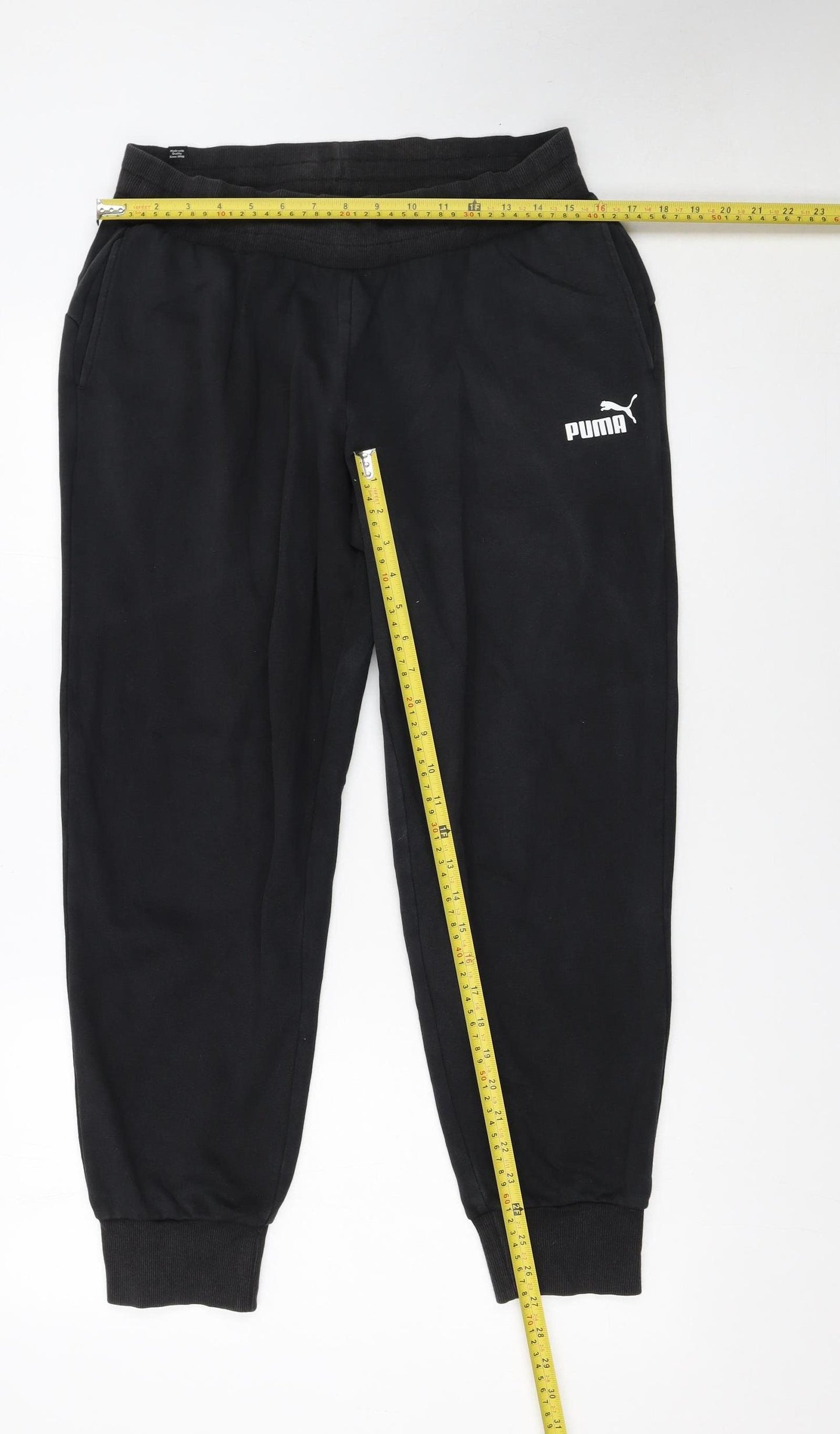 Puma Men Black Jogger Sweatpants M Casual Sportswear