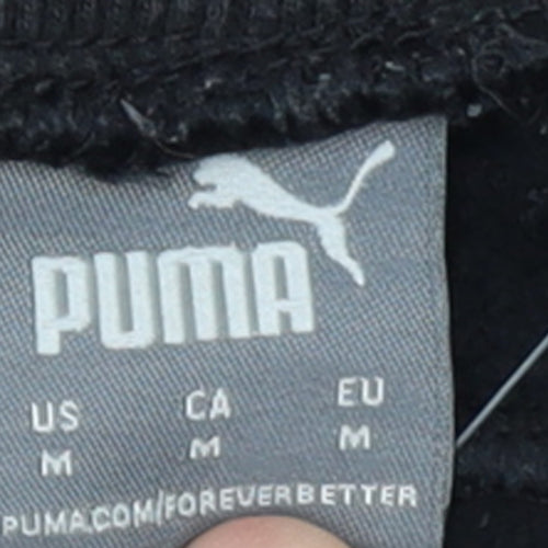 Puma Men Black Jogger Sweatpants M Casual Sportswear
