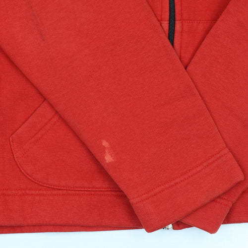 Champion Men's Red XL Track Jacket Full Zip Fleece Activewear