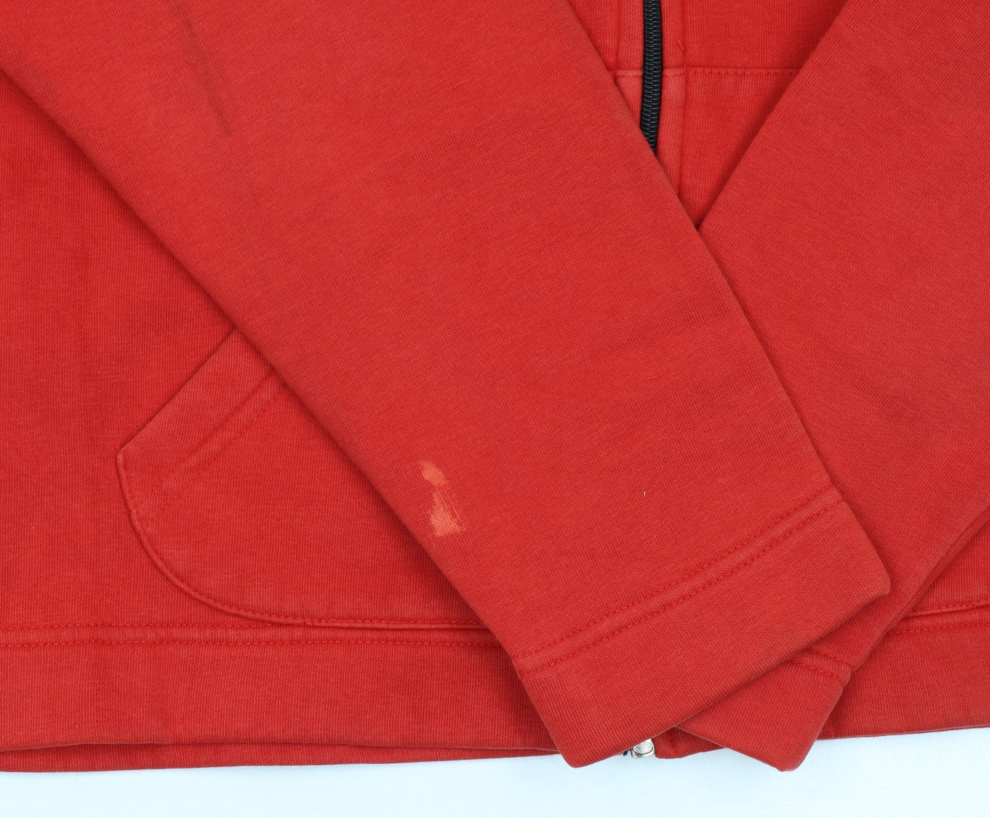 Champion Men's Red XL Track Jacket Full Zip Fleece Activewear
