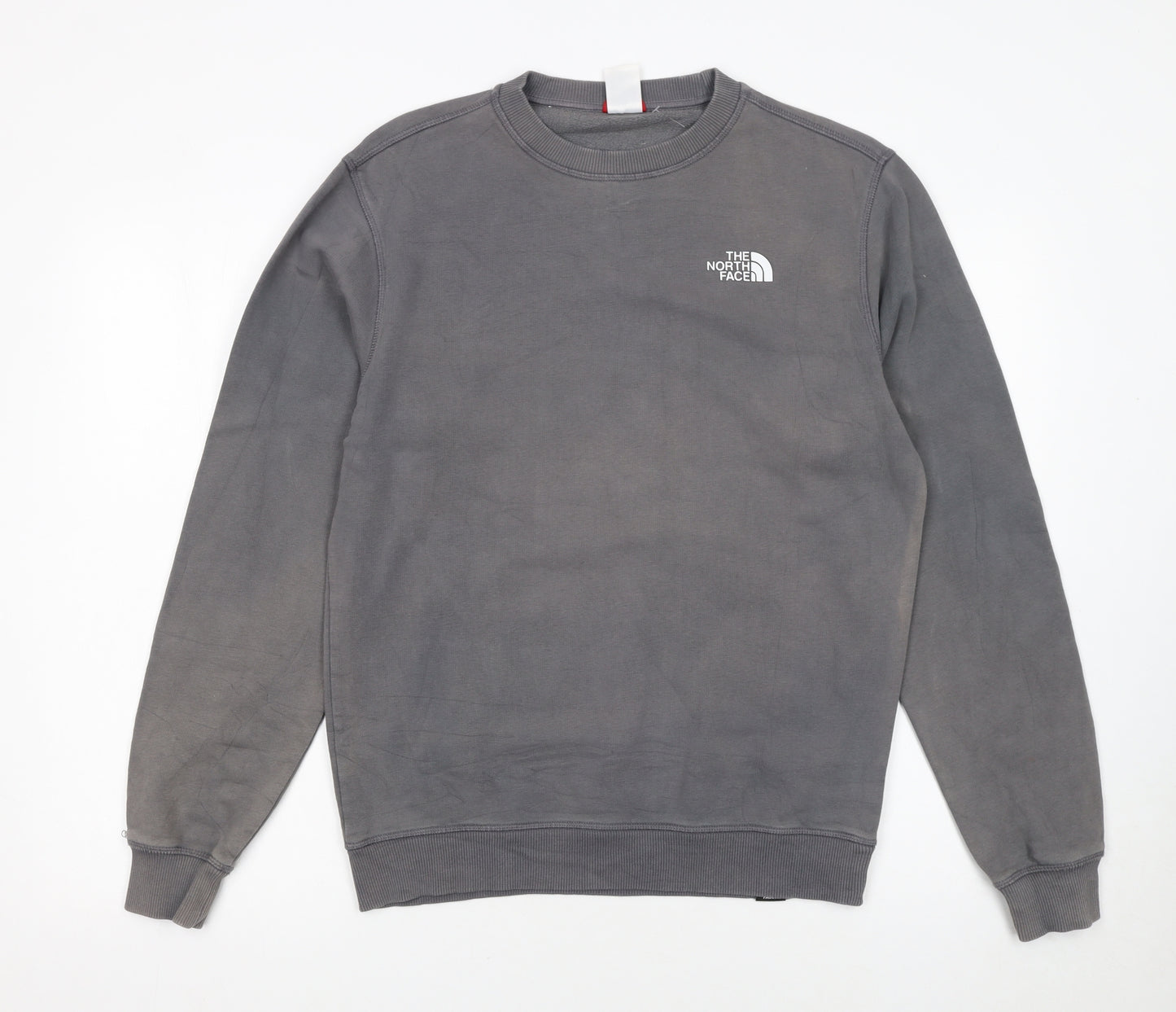 The North Face Men's Grey Crew Neck Pullover Sweatshirt S