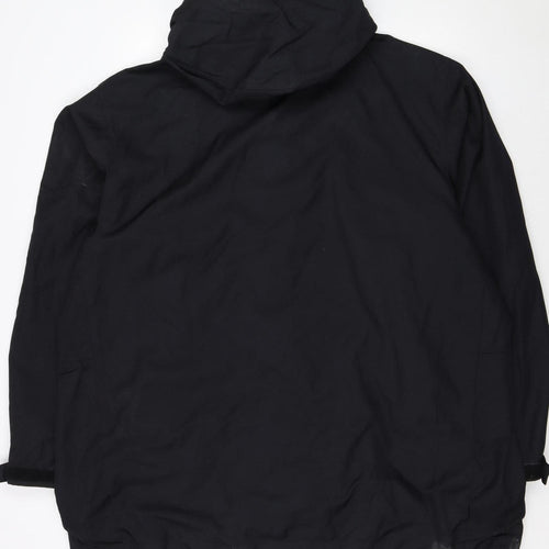 Nike Men's Black 2XL Windbreaker Hooded Active Jacket