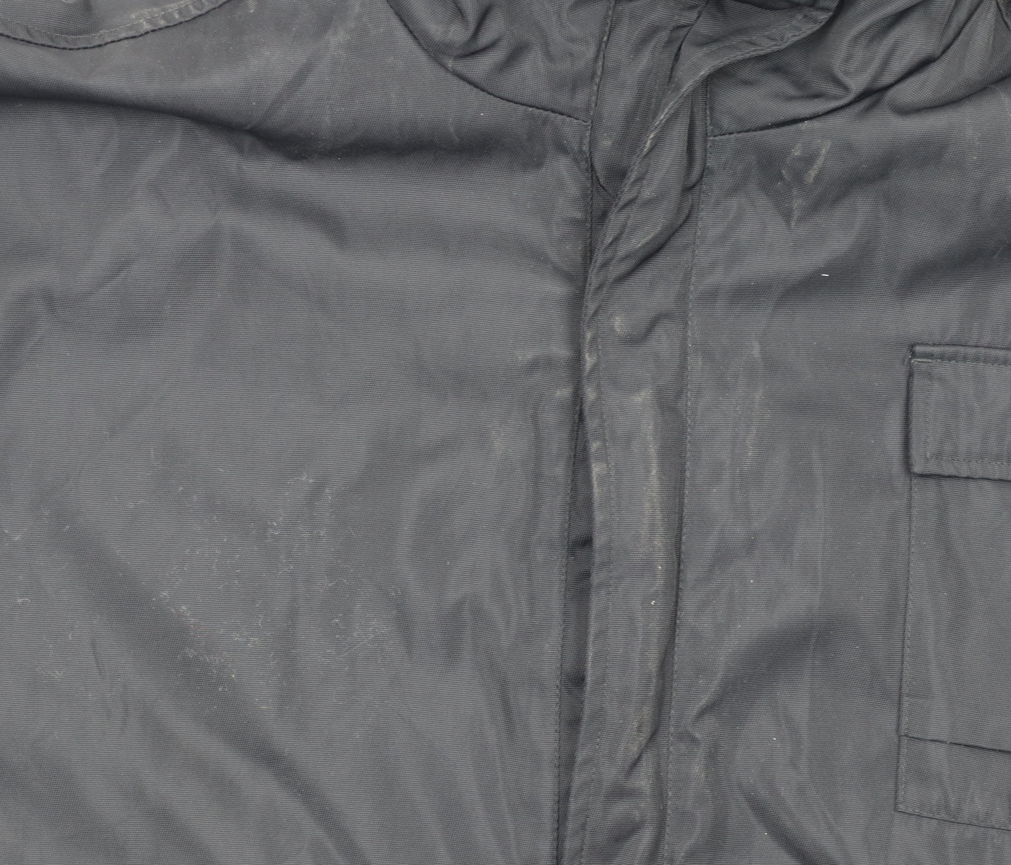 Nike Men's Black 2XL Windbreaker Hooded Active Jacket