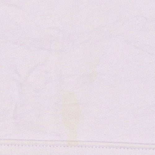 Levi's Girls Purple Pullover Hoodie S Logo Graphic Cotton Sweatshirt