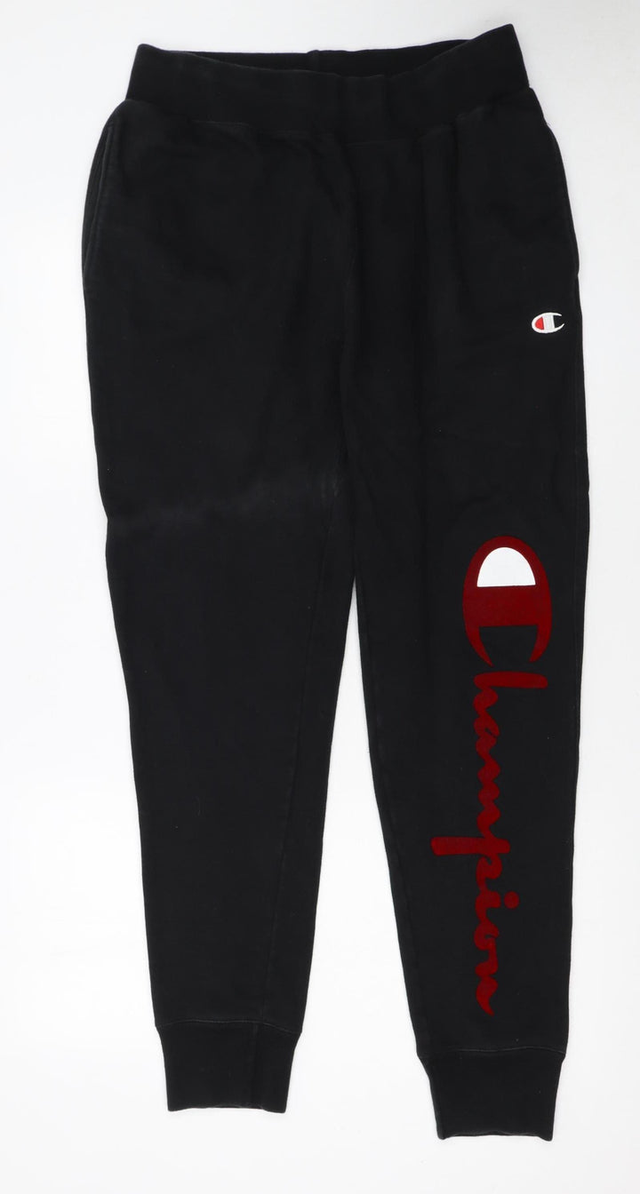 Champion Men's Black Reverse Weave Joggers Size L