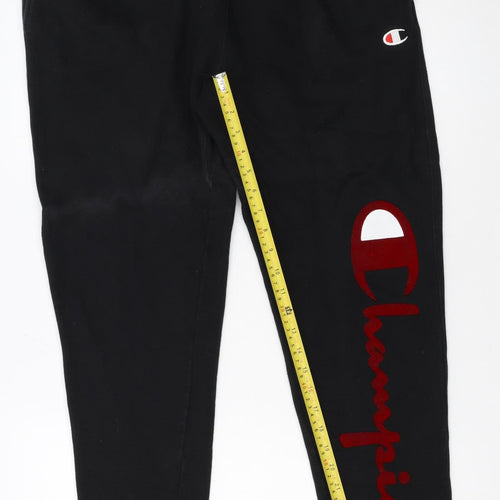 Champion Men's Black Reverse Weave Joggers Size L