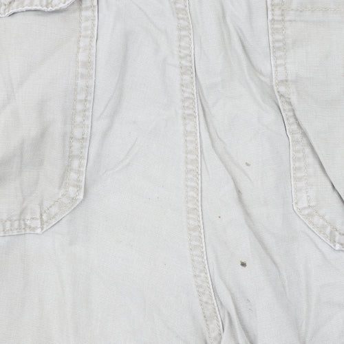 Lee Men's Beige Chino Straight Fit Cotton Trousers 36W 34L