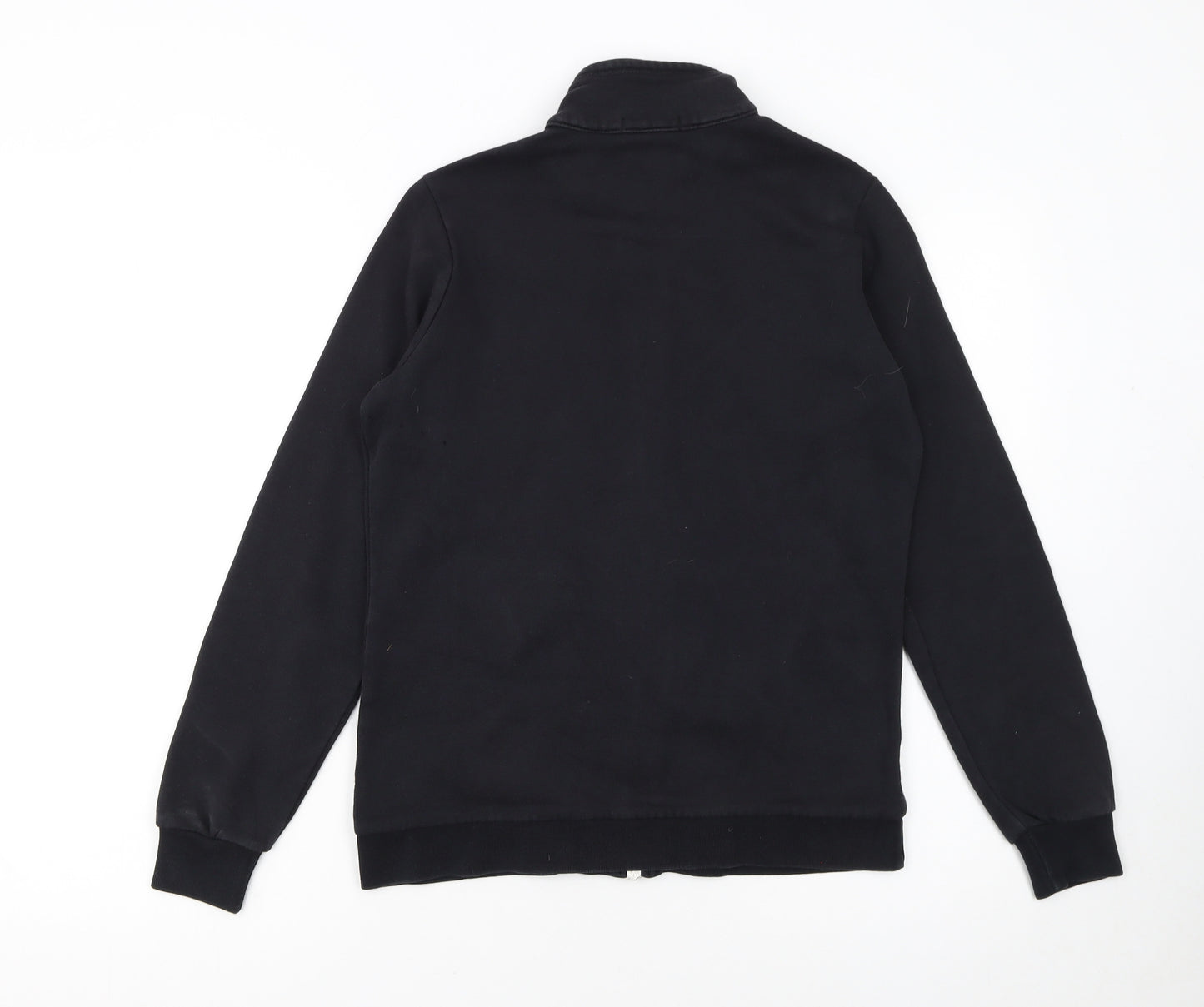 Champion Women's Black Small Track Jacket Full Zip Fleece Sports Top
