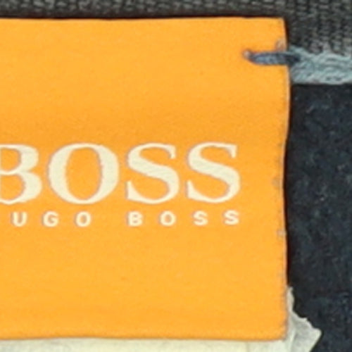 Hugo Boss Men's Blue Logo Pullover Sweatshirt Size M Crew Neck Cotton