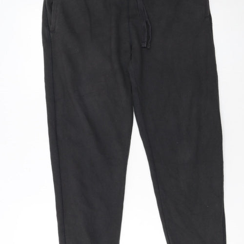 GAP Men’s Black Jogger Sweatpants S Regular Fit Cotton Blend