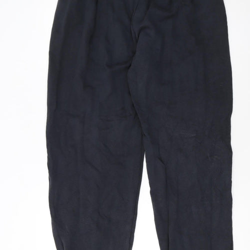 Nike Women’s Black Fleece Sweatpants L Tapered Fit Casualwear
