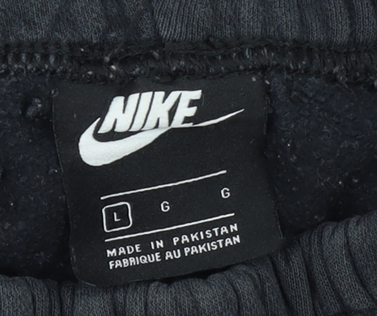 Nike Women’s Black Fleece Sweatpants L Tapered Fit Casualwear