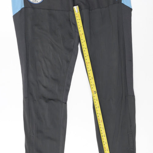Puma Manchester City Men's Black Slim Track Pants S