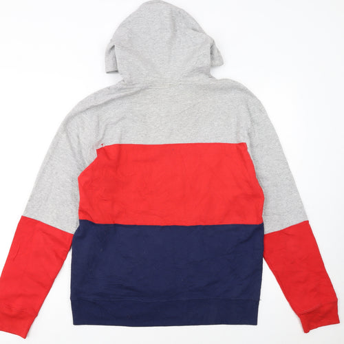 Champion Men's Multicoloured Pullover Hoodie Small Sports Style