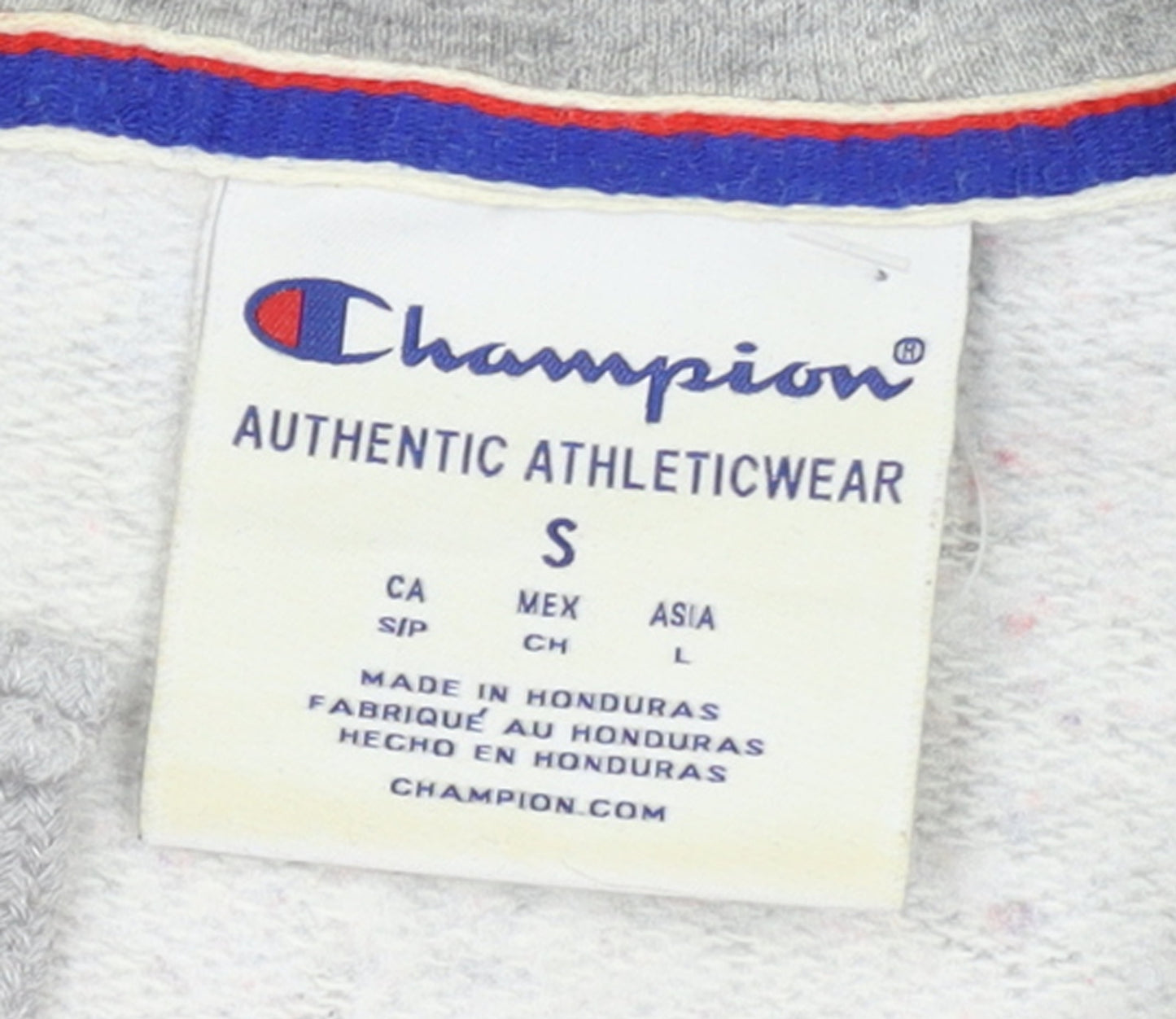 Champion Men's Multicoloured Pullover Hoodie Small Sports Style