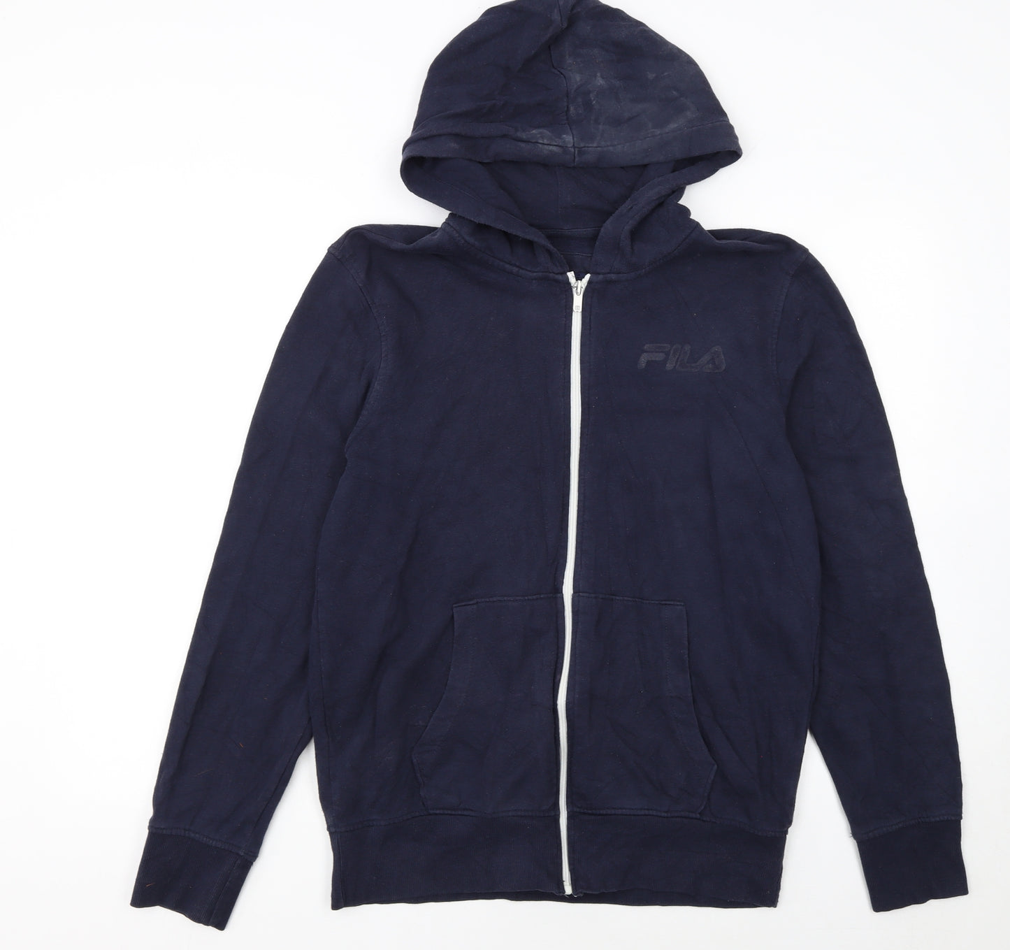 Fila Men's Blue Full Zip Hoodie Size S Regular Fit