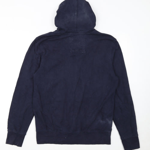 Fila Men's Blue Full Zip Hoodie Size S Regular Fit