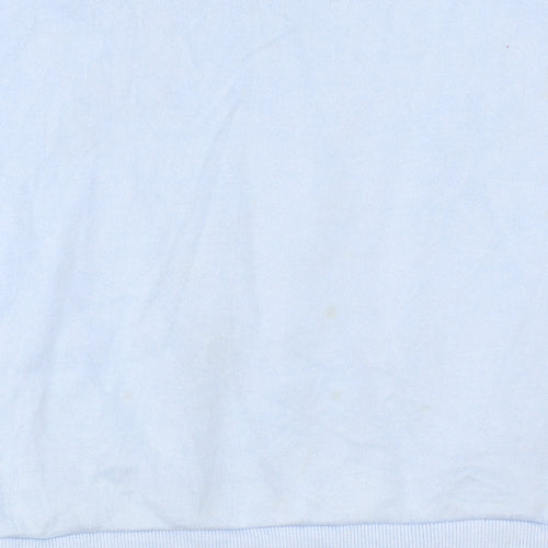 Ellesse Boys Blue Colourblock Logo Sweatshirt 13-14 Years Pullover Crew Neck