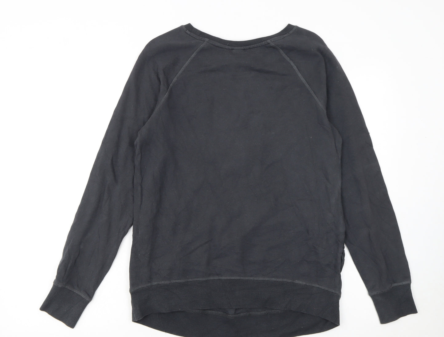 H&M Mama Disney Black Sequin Mickey Sweatshirt Women's UK 12 M