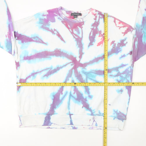 Primark Women’s Multicoloured Tie-Dye Pullover Sweatshirt L