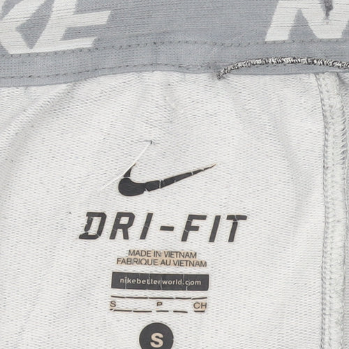 Nike Men's Grey Dri-FIT Jogger Activewear Trousers Size S