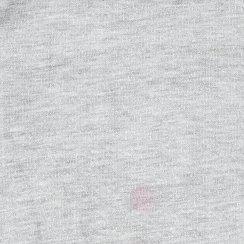 Puma Womens Grey Crew Neck Pullover Sweatshirt Size L Cotton Blend